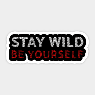 BE YOURSELF Sticker